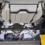 132.5 Litre Spare Tyre fresh / grey water tank