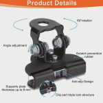 LED exterior car light bracket