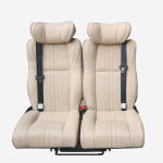 Double swivel single seats - pull out