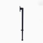 Table leg - height adjustable