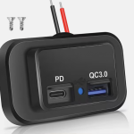 USB and C charging port