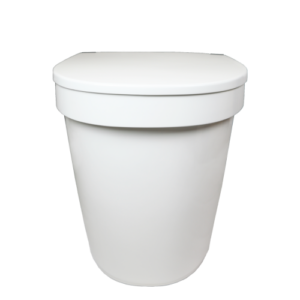 Separett Tiny Waterless Toilet with urine container