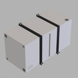132.5L Wheel Well Tank for Doubel Rear Wheel Sprinter Vans (Duallys)